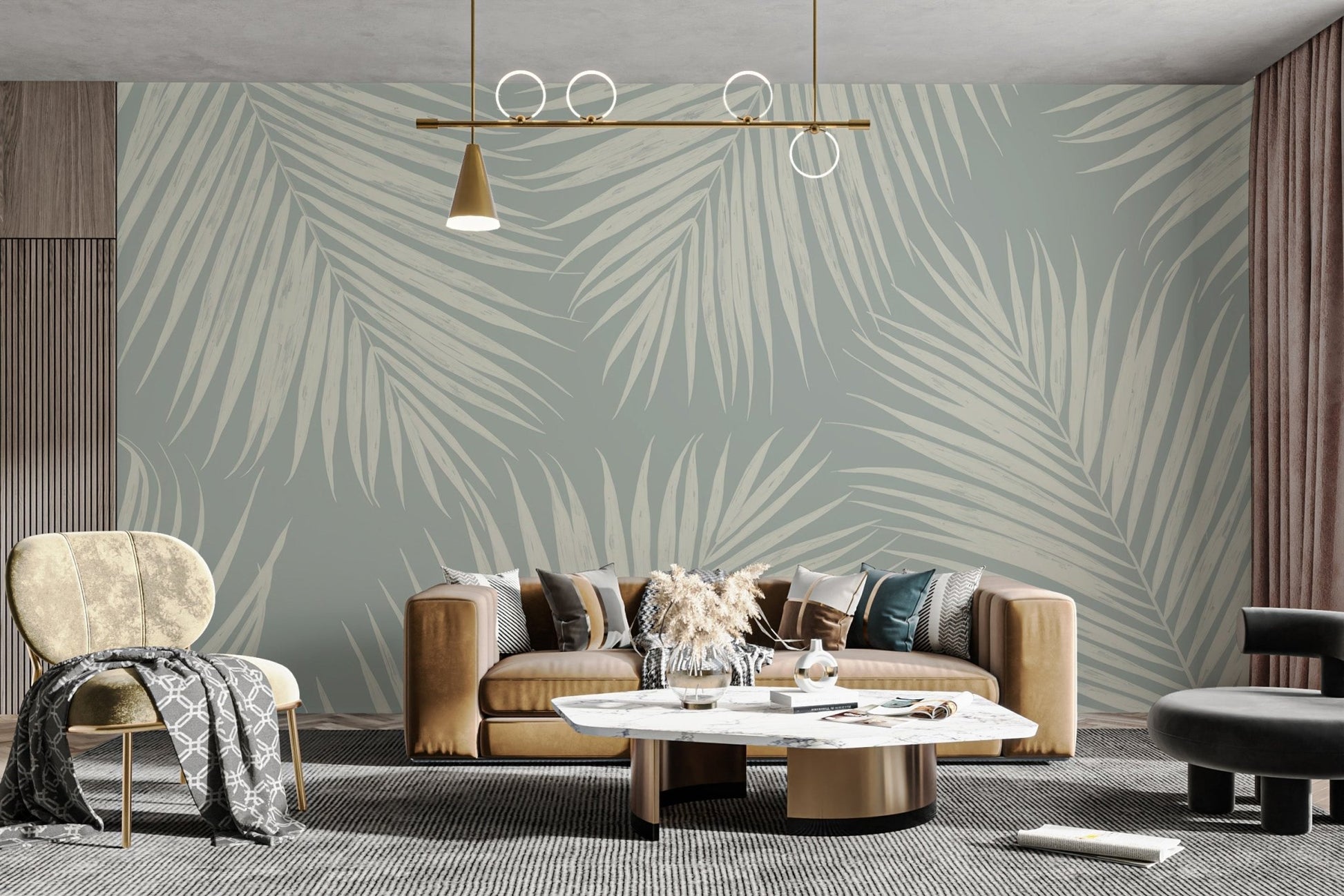Serenity Palm Whispers Wallpaper - Giffywalls C214