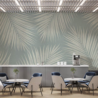 Modern tropical leaf wallpaper C214