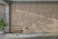 The design has a beautiful, artistic aesthetic.

