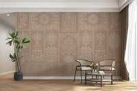 The design feels peaceful and artistic.

