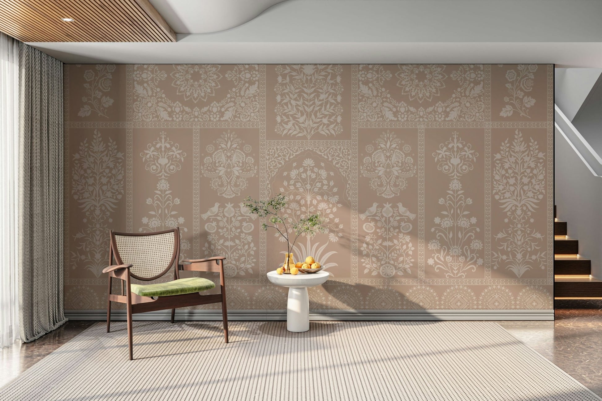 The image feels peaceful and restful.

