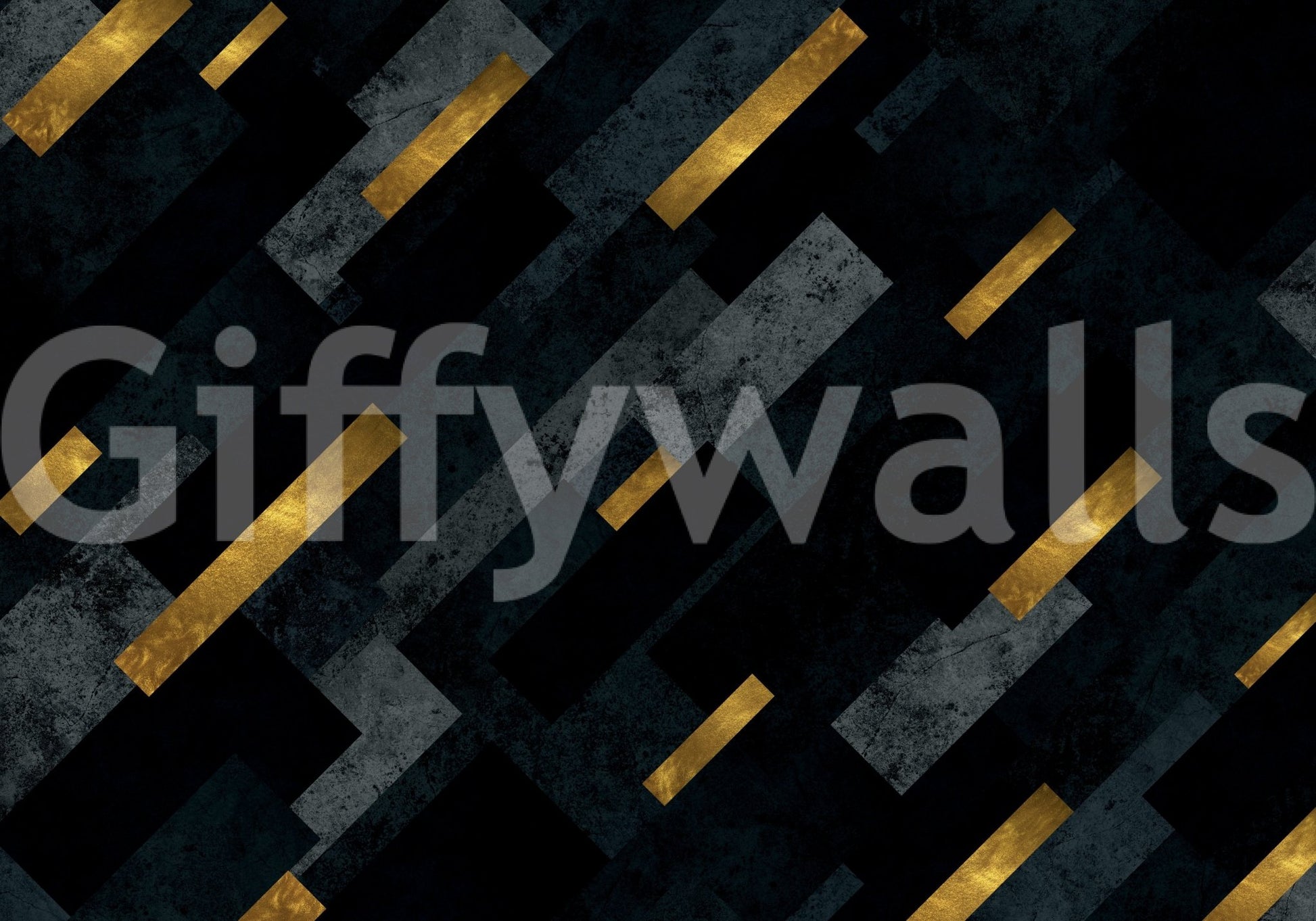 A stunning wall mural featuring shooting stars