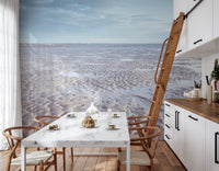 Soft beach wall mural for living room interiors, GD8200