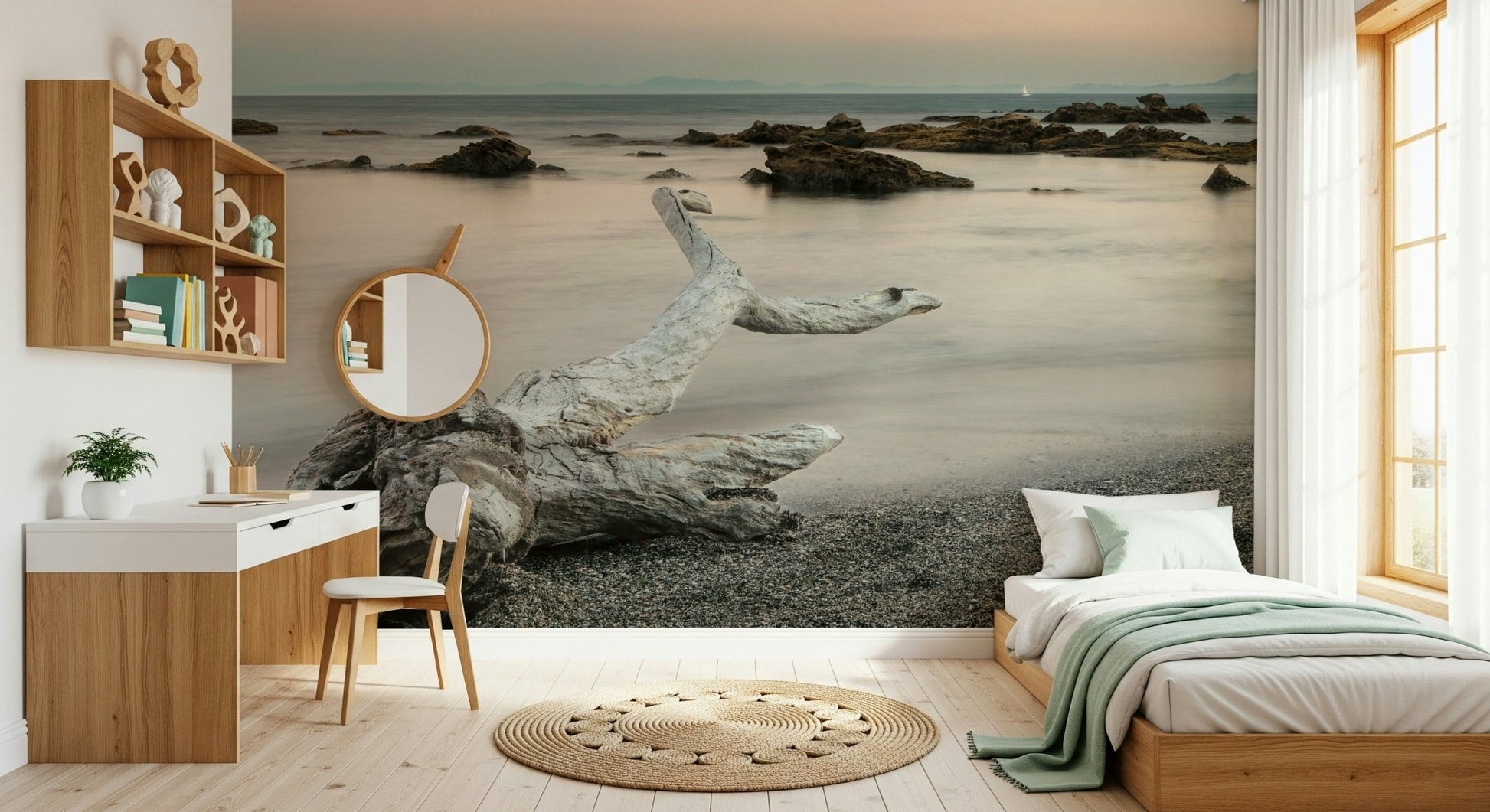 A classic abstract design wallpaper for walls.