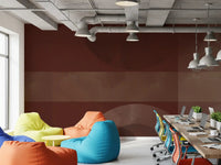 Watercolour washes drift gently across Sienna and Clay Harmony abstract wall mural.GD9600