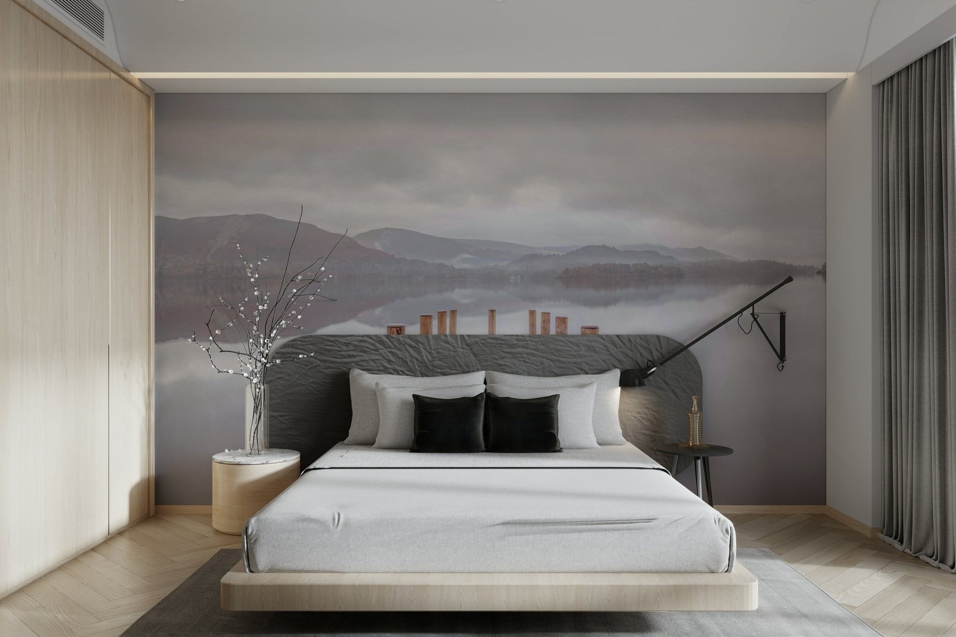 Inviting and calming aesthetic.

