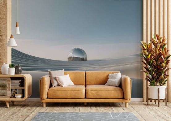 Silent Sands wall mural with tranquil sand dune design, GD2238