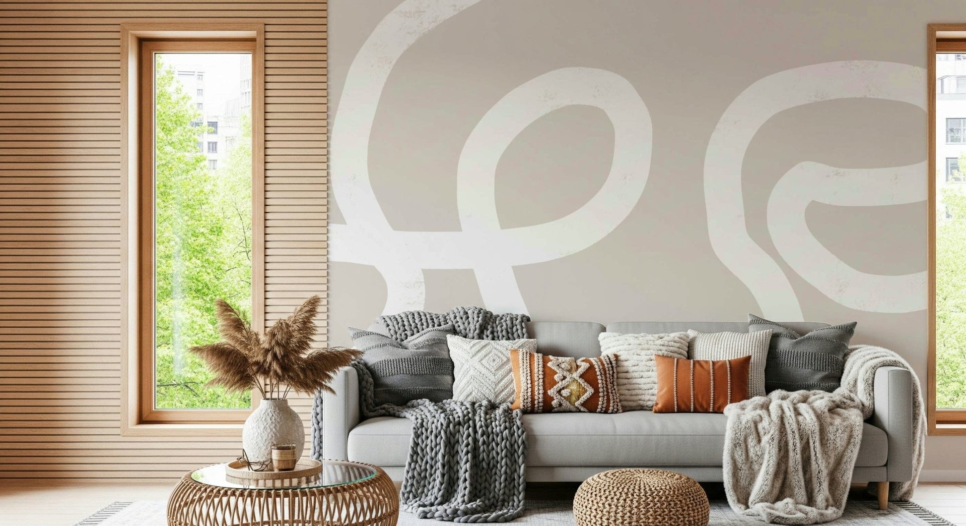Simple Strokes Wall Mural -2312214