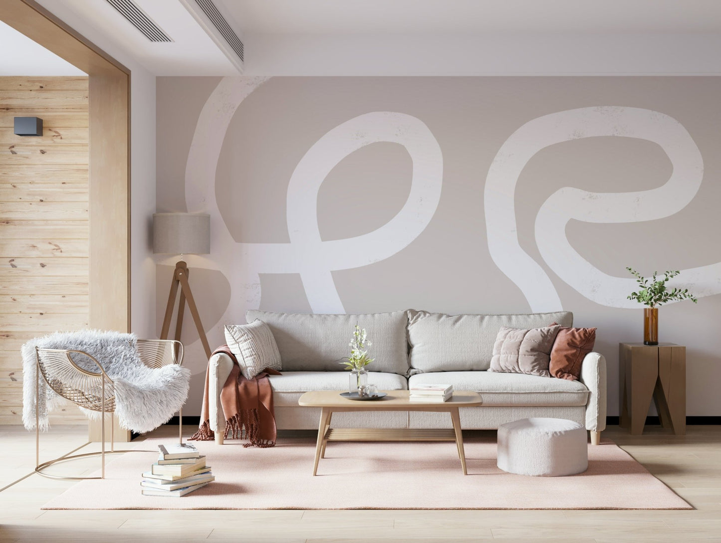 Simple Strokes Wall Mural -2312214