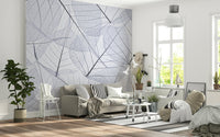 Elegant nature inspired Skeleton Leaves wall poster.