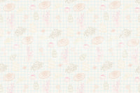 The style is a soft-focus illustration or a painterly design.

