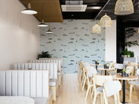 Close-up of a hand-drawn boat pattern, GD4418