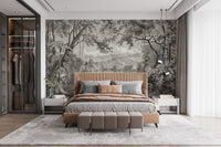 Sketchy Hills Wallpaper Murals - Giffywalls A555