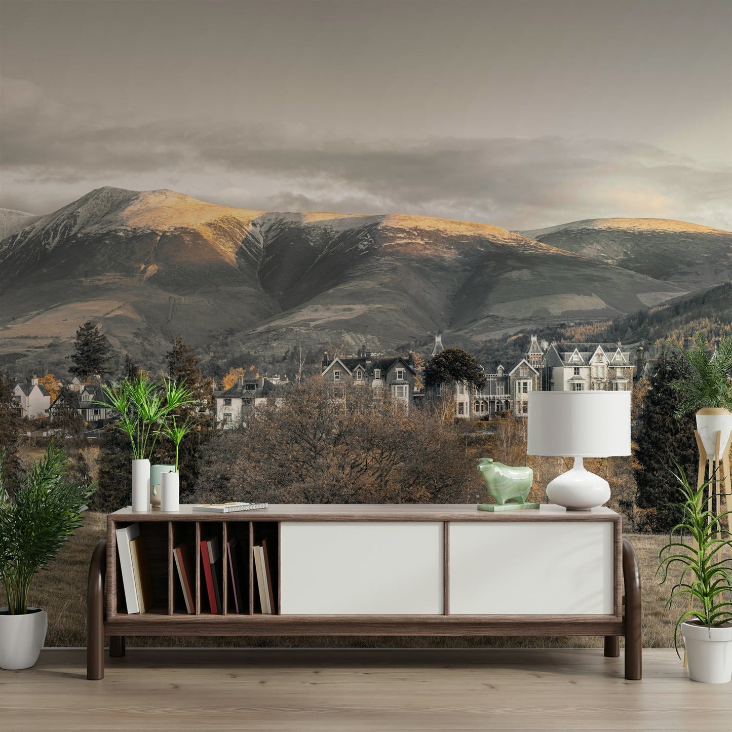 Skiddaw landscape wall mural for home


