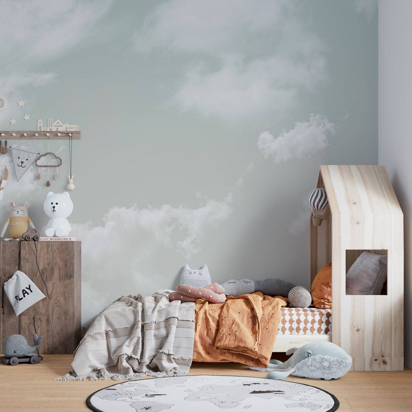 Sky & Cloud Design Wallpaper Murals - Giffywalls