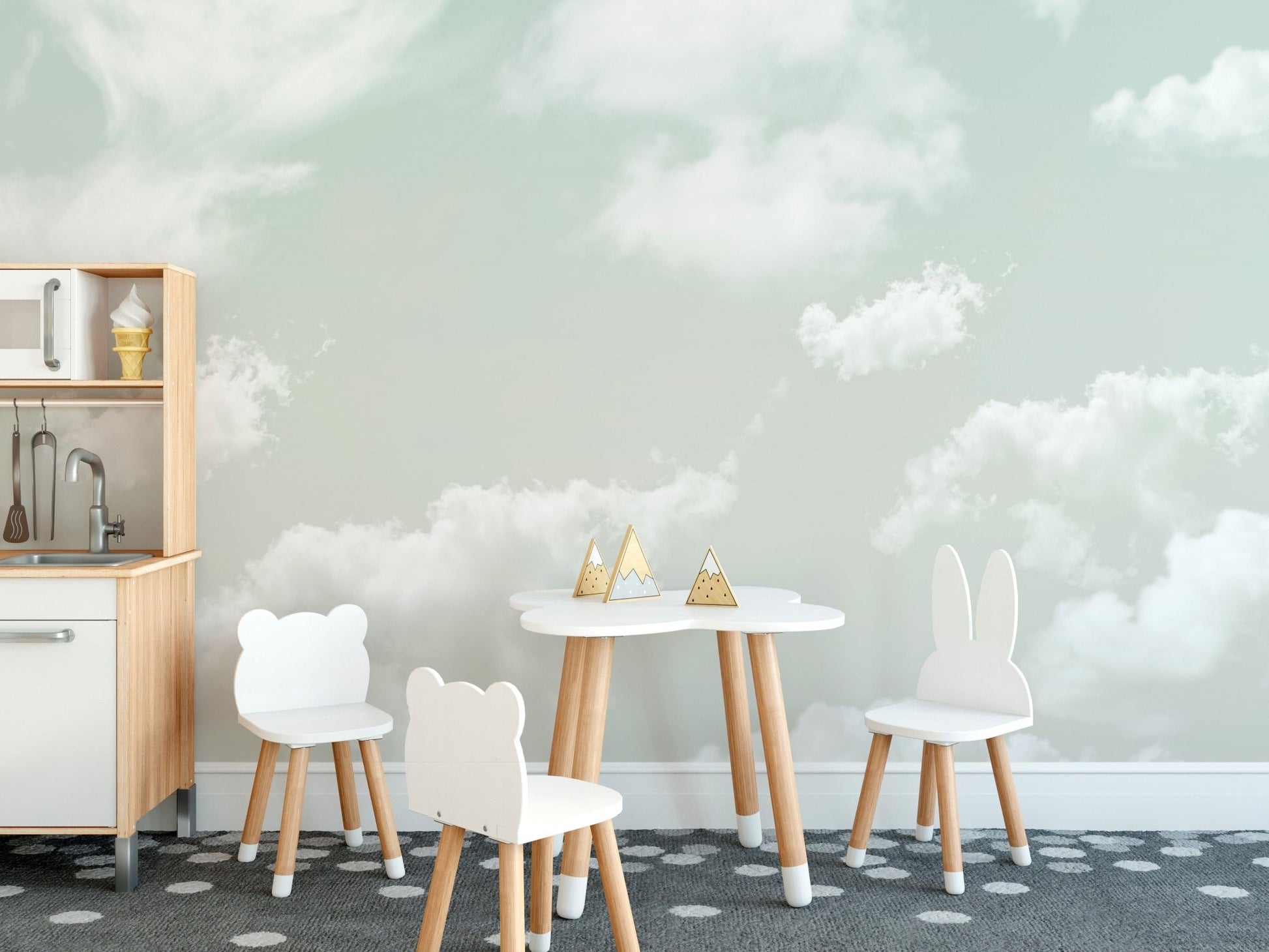 Sky & Cloud Design Wallpaper Murals - Giffywalls