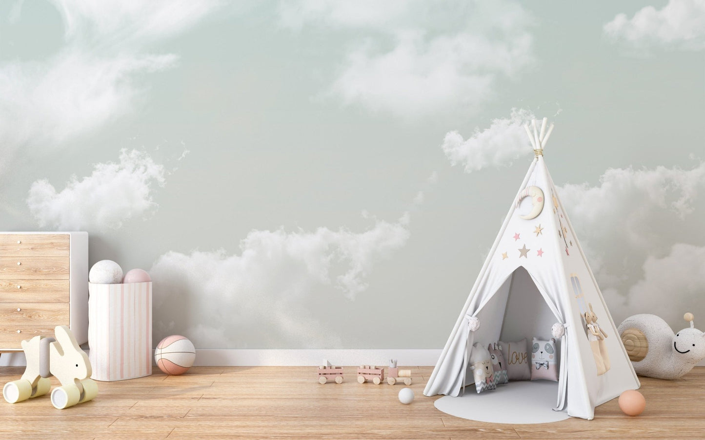 Sky & Cloud Design Wallpaper Murals - Giffywalls