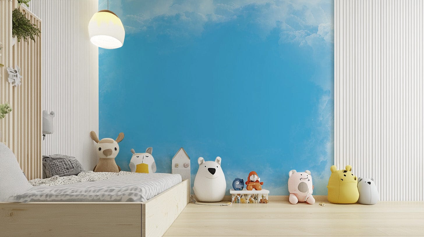 Sky Embrace Abstract Wallpaper Mural - Giffywalls