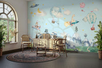 The art style is colorful, cheerful, and made for children.
