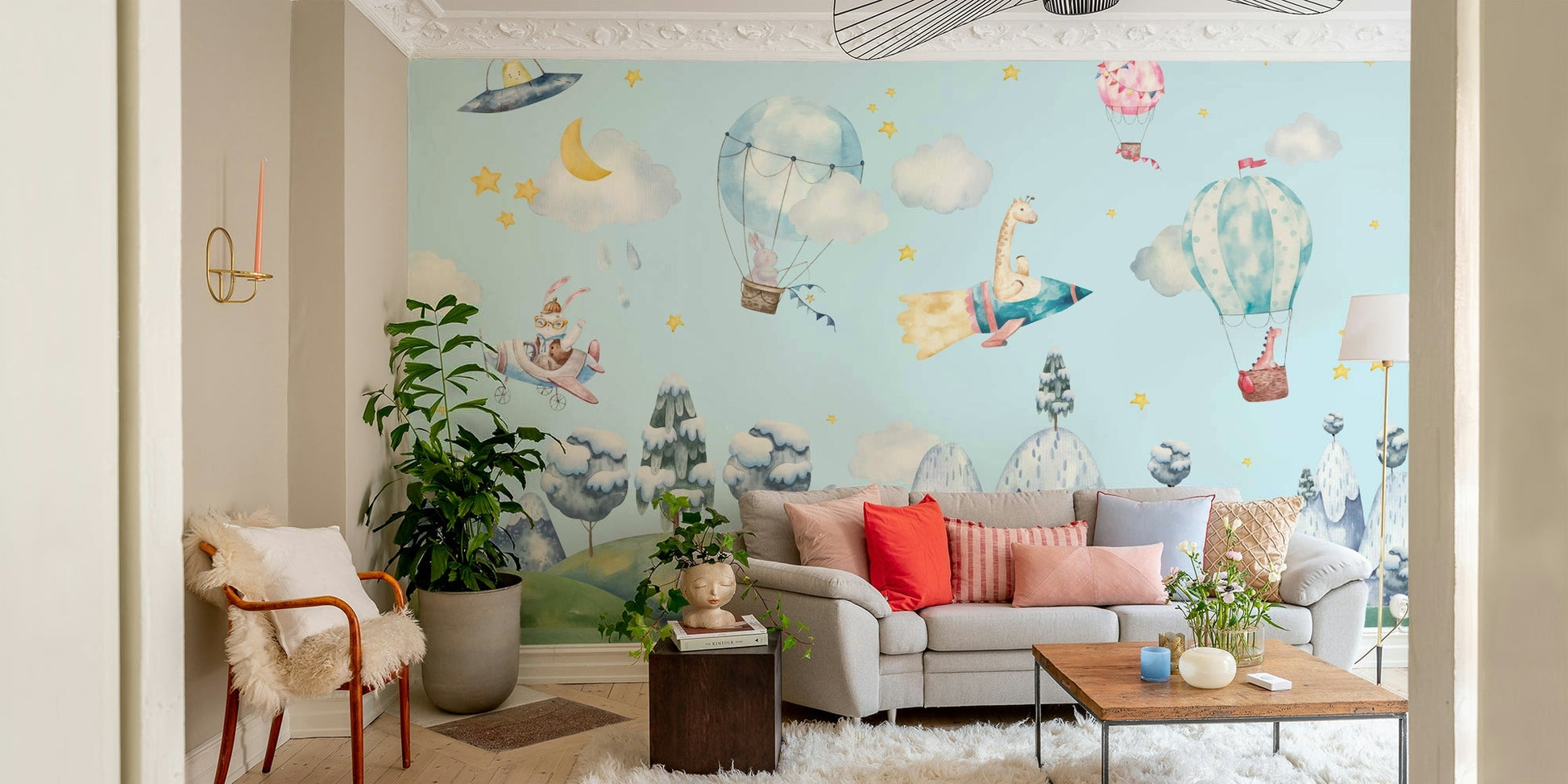 The overall mood is energetic, happy, and full of adventure.
