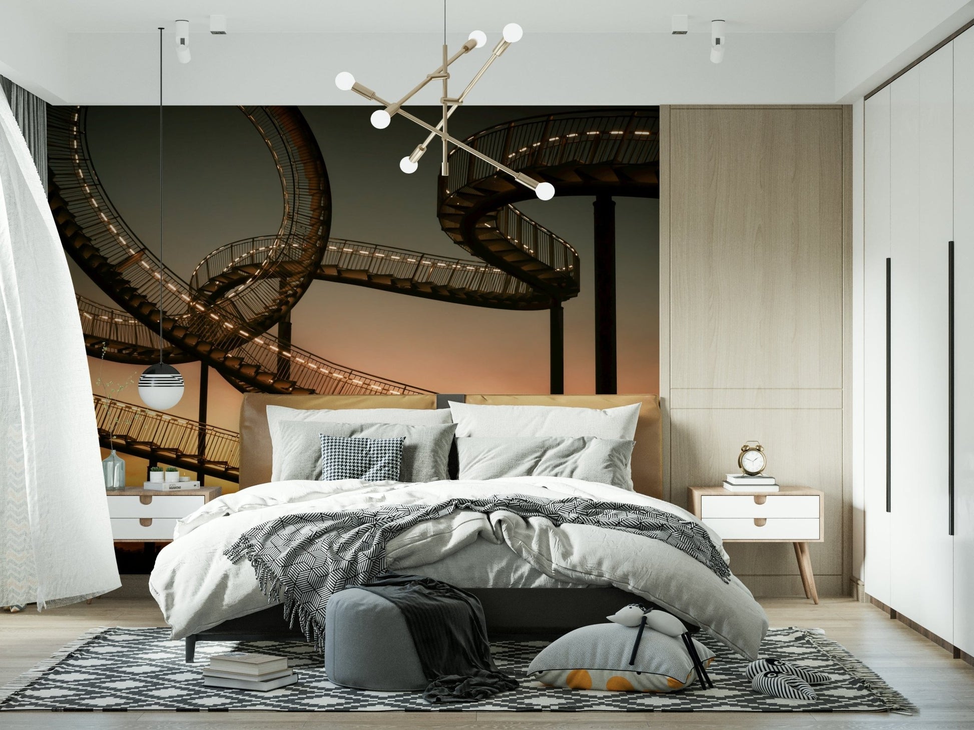 A classic abstract vertical wallpaper for walls.