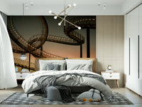 A classic abstract vertical wallpaper for walls.