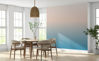 Smooth vertical ombre of Skyline Fade wallpaper design.