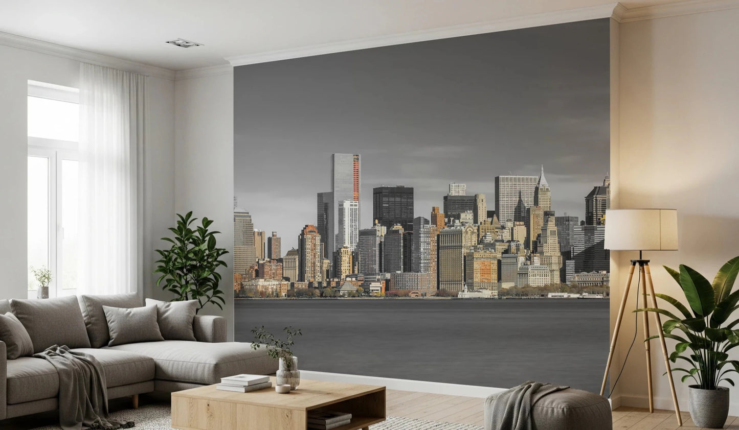 Skyline of New York City Wall Mural city view