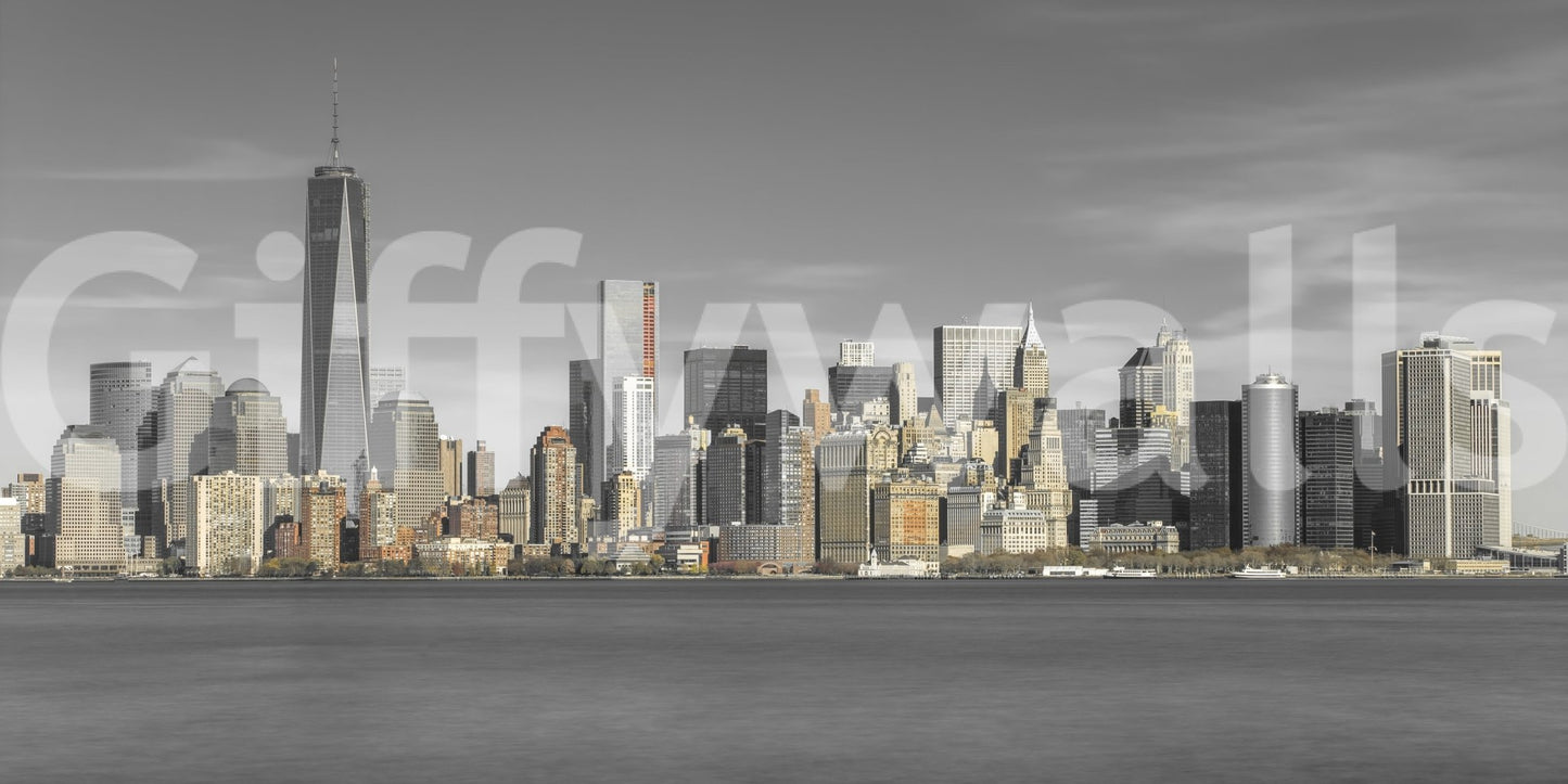 Skyline of New York City Wall Mural scenic view