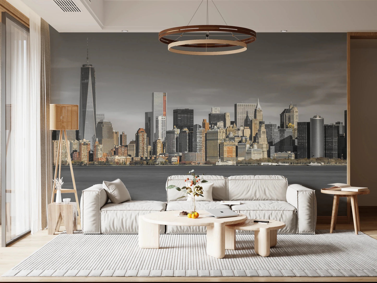 Skyline of New York City Wall Mural home decor