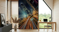 Skyline Velocity Wall Mural