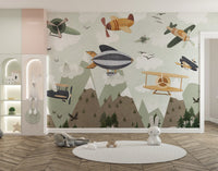 Skyward Adventure Wall Mural - Giffywalls, C126