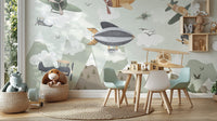 Skyward Adventure Wall Mural - Giffywalls, C126