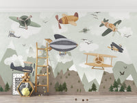 Skyward journey wallpaper with nature, C126