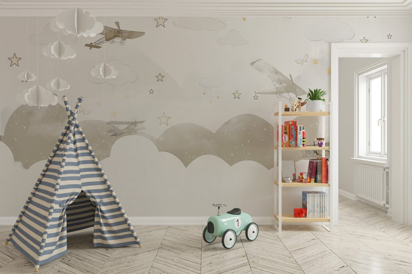 Skyward Fantasies Wallpaper for serene sky themes