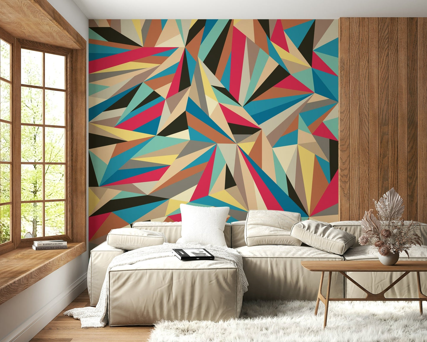 A classic abstract design wallpaper for walls., GD5352