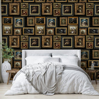 Collection of individual sloth portraits.

