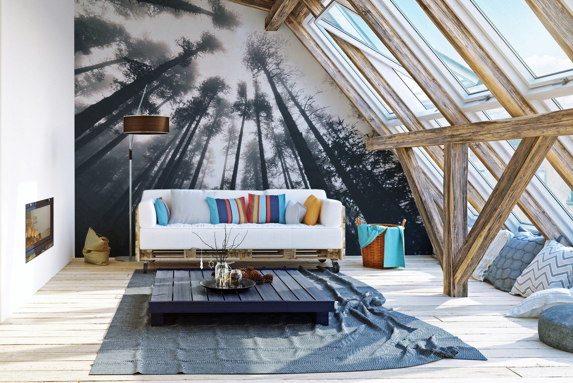 Halloween forest wallpaper for walls
