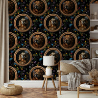 Ideal for a living room, study, pet-themed room, or unique office space.

