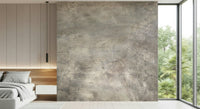 A calming abstract design wallpaper mural that defines a space.
