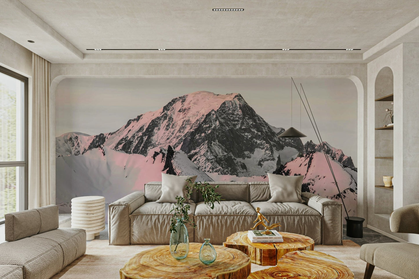 Bring the beauty of snowcapped mountains into your room., GD1834