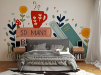 Wall Mural: So Many Books So Little Time, GD1810