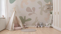 Kids play area wall Soft Abstract Serenity mural modern design