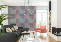 Subtle juxtaposition of tinted blocks, Soft Block Geometry wallpaper.