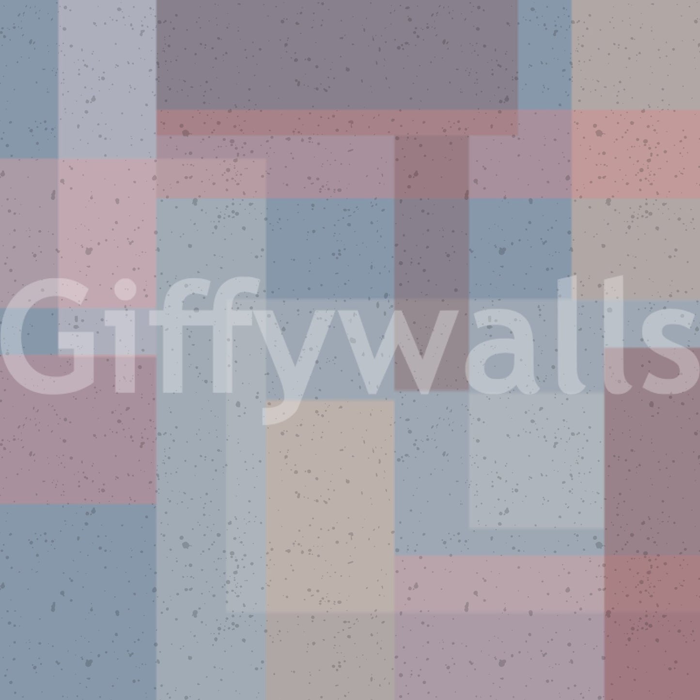 Fugacious chromatic Soft Block Geometry wallpaper tableau.