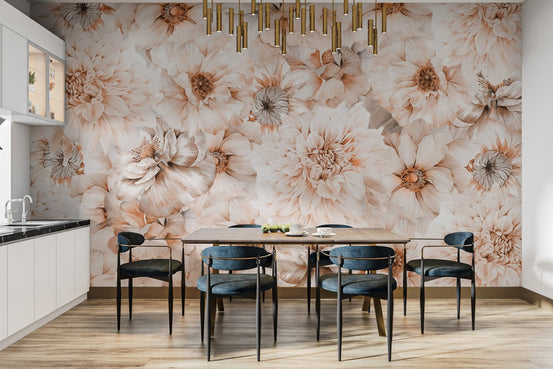 Refreshing Soft Blossom Aesthetic Flower Wallpaper, B807