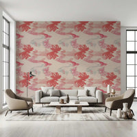 Soft Blush Flow wallpaper showing blended pink hues and soft movement, GD9261