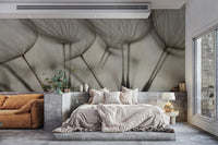 Subtle botanical wallpaper for bedrooms
