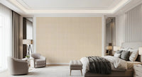 Soft Candy Stripes Vintage Wallpaper in soft cream shades⁠GD9211