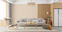 Warm neutral Vintage Wallpaper with Soft Candy Stripes pattern⁠GD9211